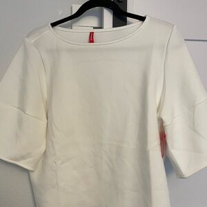 Spanx Airluxe puff sleeve t shirt